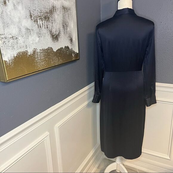 Jenni Kayne Satin Button Down Shirtdress - Picture 9 of 13